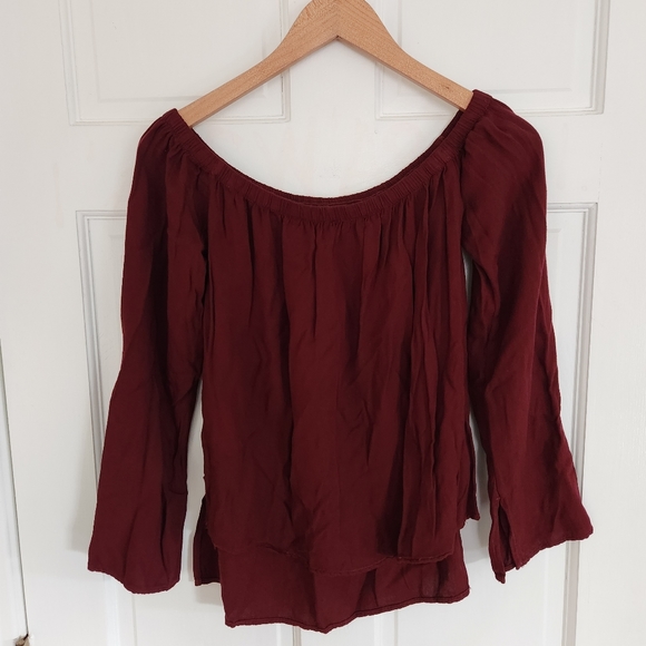 cloth & stone Tops - Cloth & Stone Off Shoulder Top